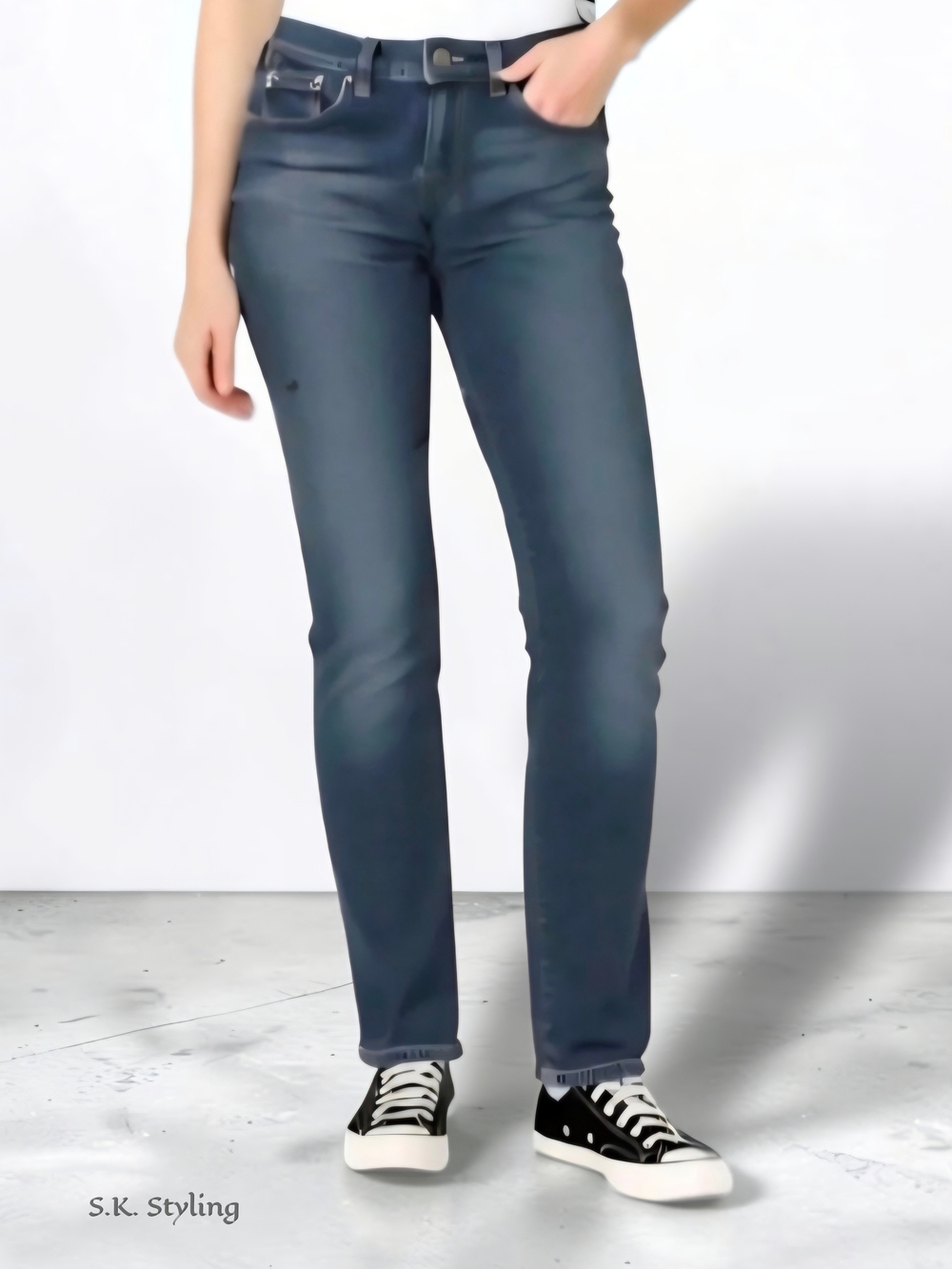 J. Crew - Stretch Jeans Womens 27x26 Mid Rise Skinny Crop Ankle (actual 28x26)